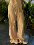 Crinkle Linen Pants